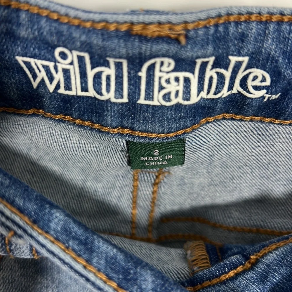 Womens size 2 Wild Fable High Waist Distressed Knee Skinny Jeans - Picture 8 of 8